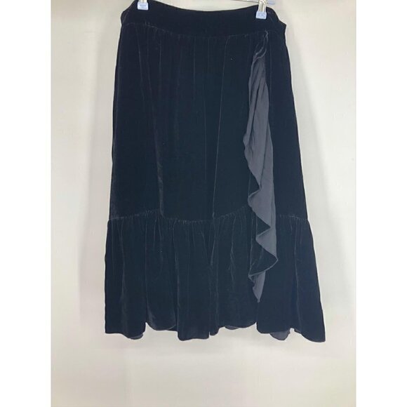 NEW Kate Spade Velvet Drape Skirt - Picture 4 of 7